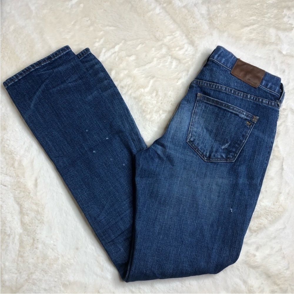 Madewell the Slim Boyjean Painter Edition Distressed Jean